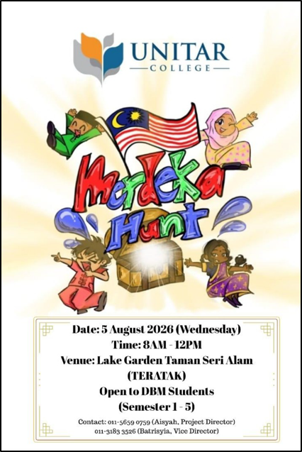 Program Tanggungjawab Sosial Universiti (USR) poster — Gotong-Royong di Zoo Johor, 7 August 2026